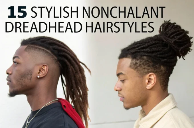 15 Stylish Nonchalant Dreadhead Hairstyles