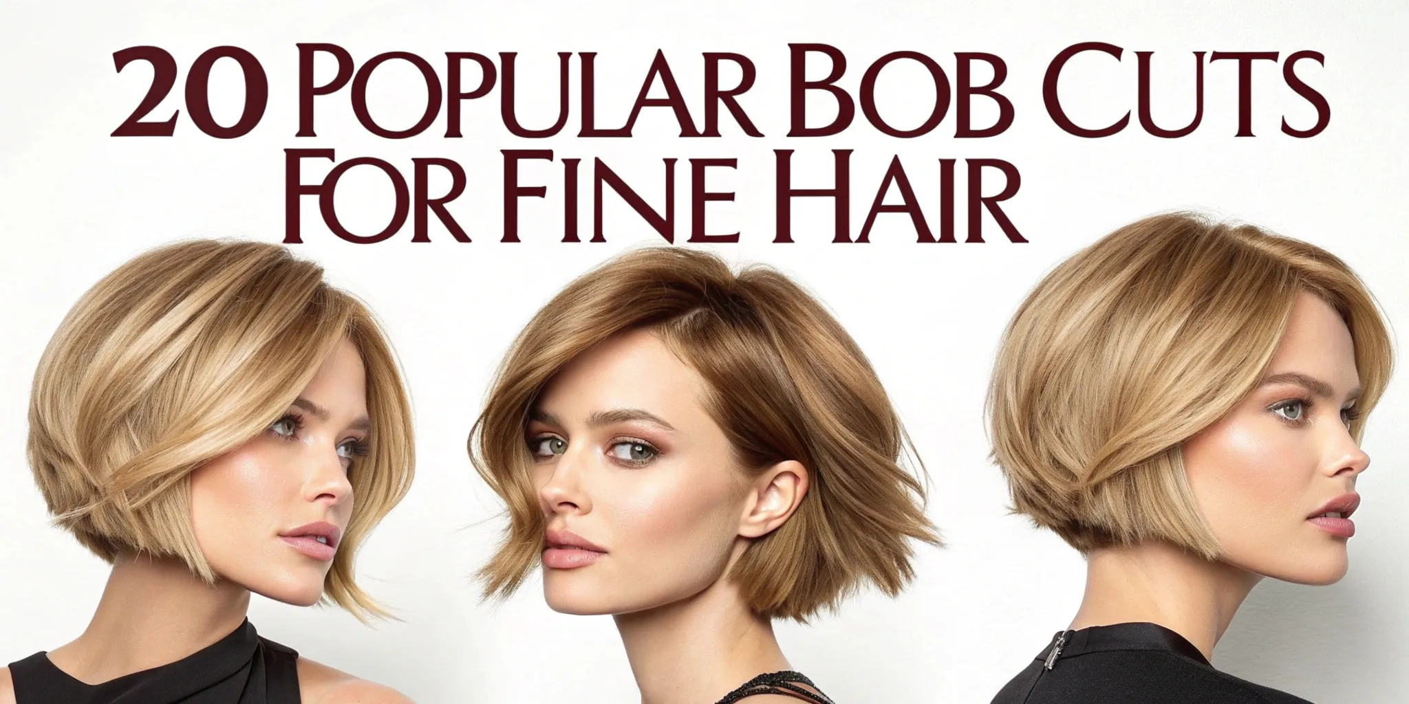 20 Popular Bob Cuts For Fine Hair