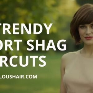 20 Trendy Short Shag Haircuts