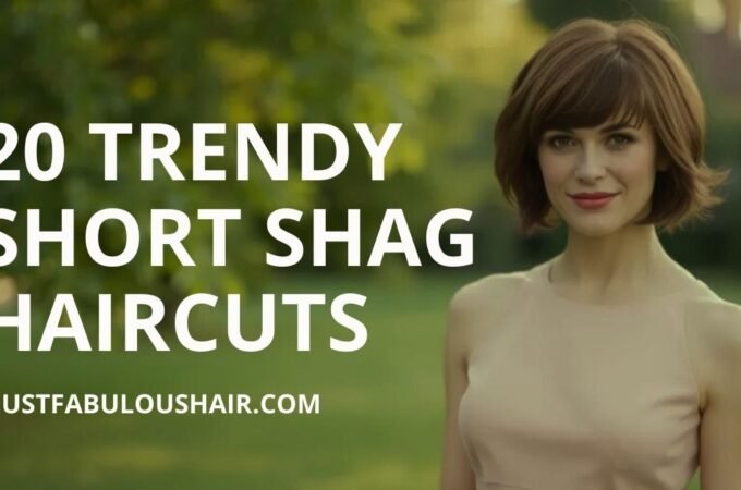 20 Trendy Short Shag Haircuts