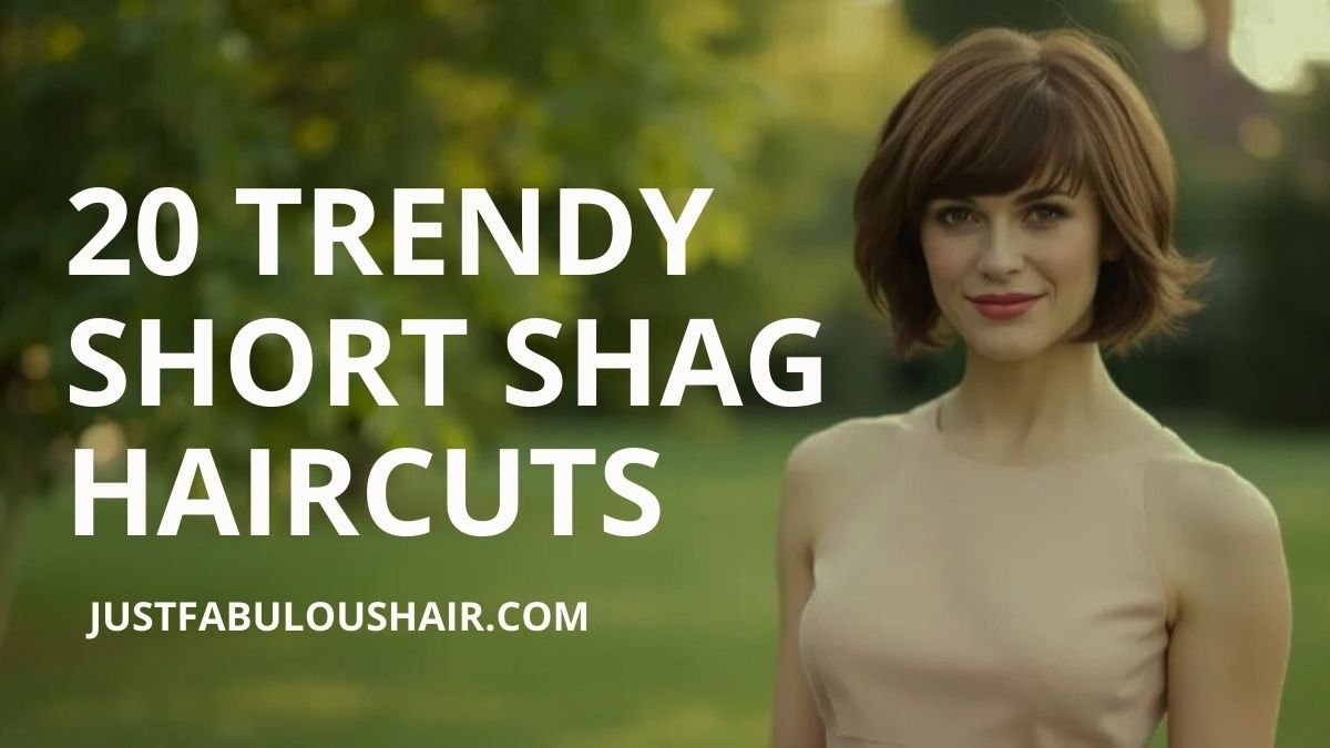 20 Trendy Short Shag Haircuts