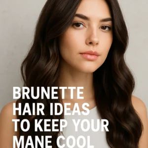Brunette Hair Ideas to Keep Your Mane Cool
