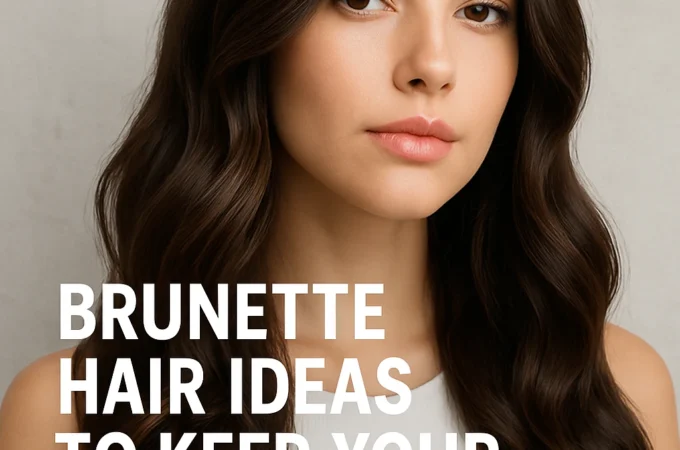 Brunette Hair Ideas to Keep Your Mane Cool