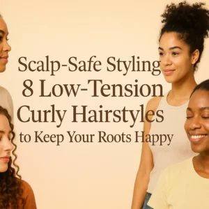 Scalp‑Safe Styling 8 Low‑Tension Curly Hairstyles to Keep Your Roots Happy